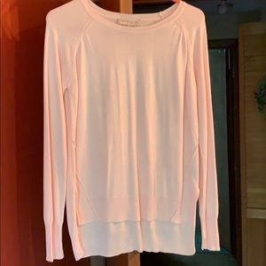 light pink long sleeve